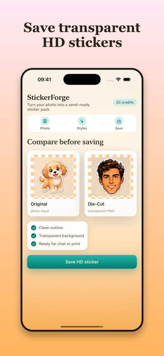 StickerForge AI - Sticker Pack Screenshot 5 of 5