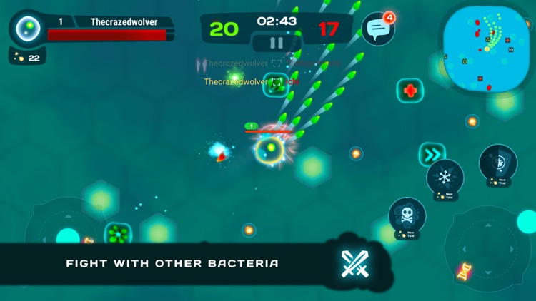 Bacter.io: Spore Evolution 3D screenshot-5