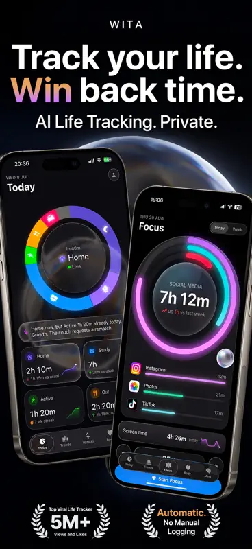 WITA: Life Tracker AI screenshot 1 of 10