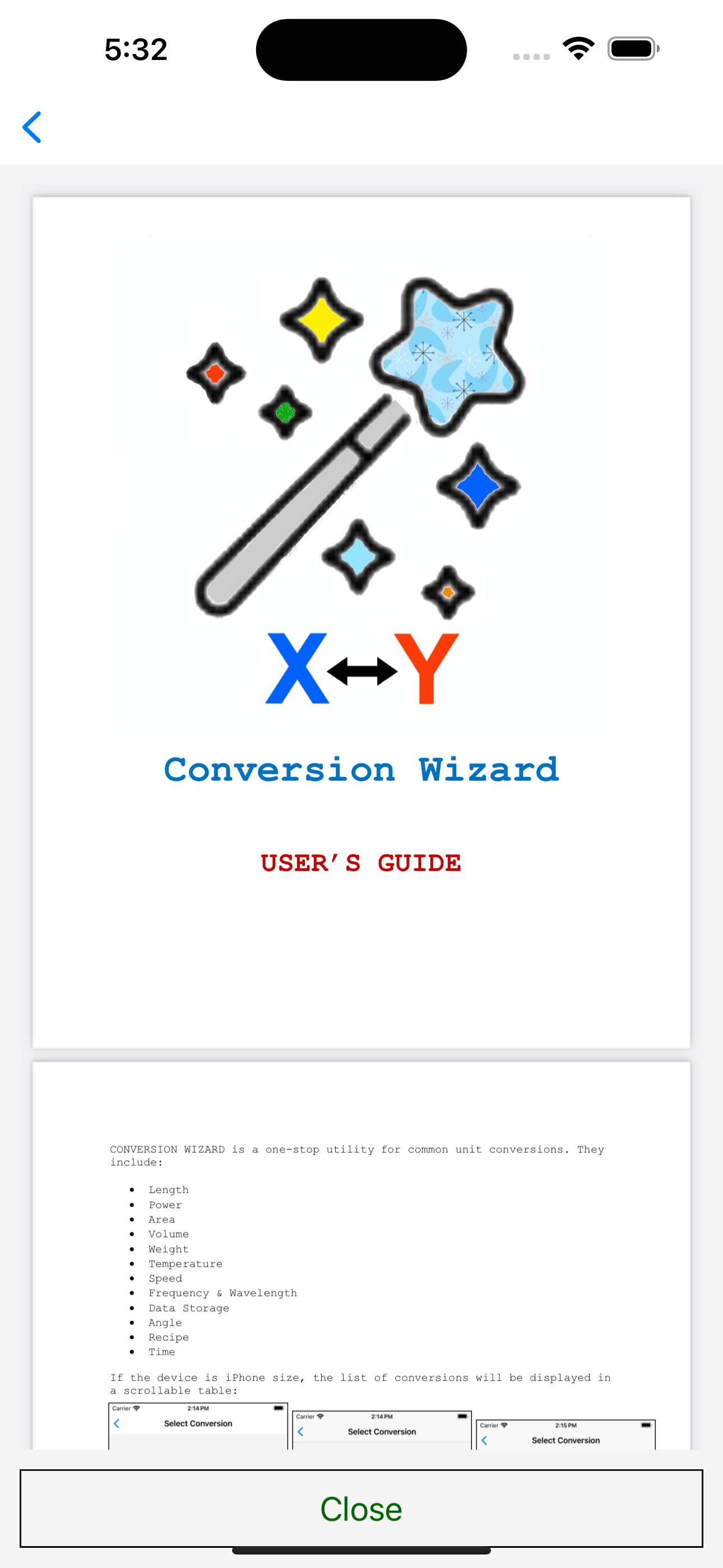 Conversion Wizard