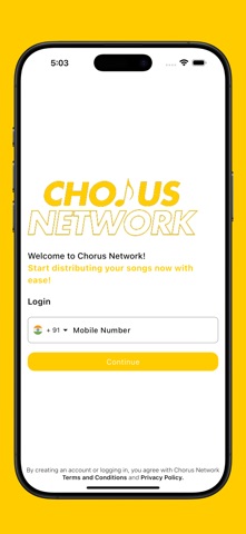 Chorus Network screenshot