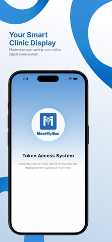 Token Display for MeetMyDoc Screenshot 1 of 4