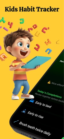 Chore Wall: Kid Chart Tracker iPhone screenshot