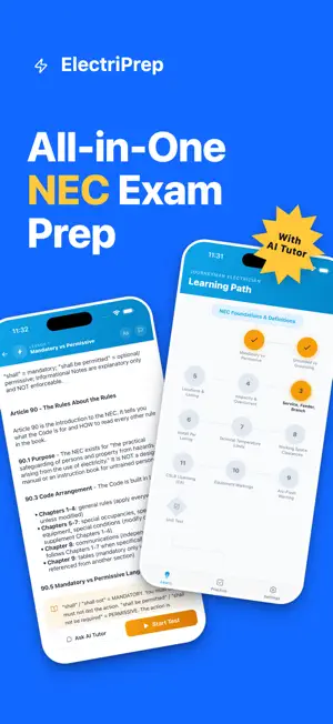 NEC Electrical Exam Prep 2026 screenshot 1