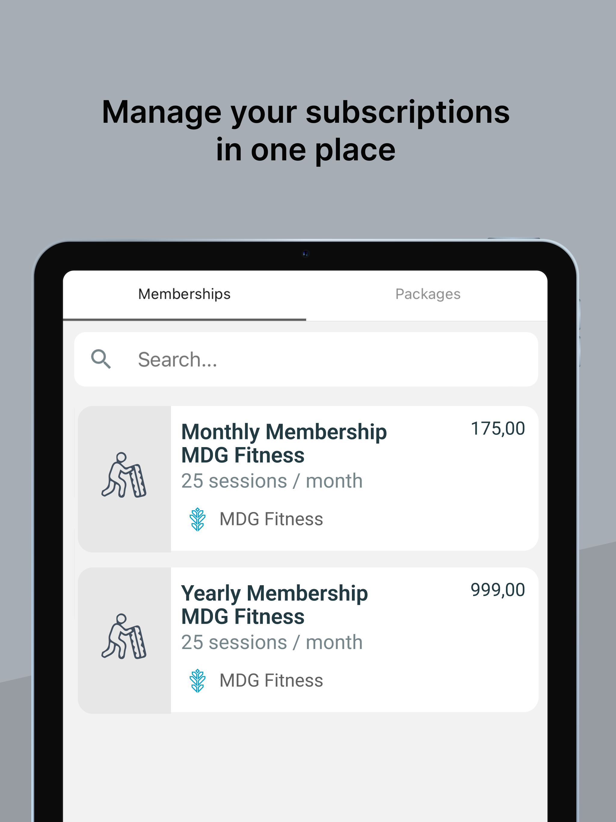 MDG Fitness screenshot 9
