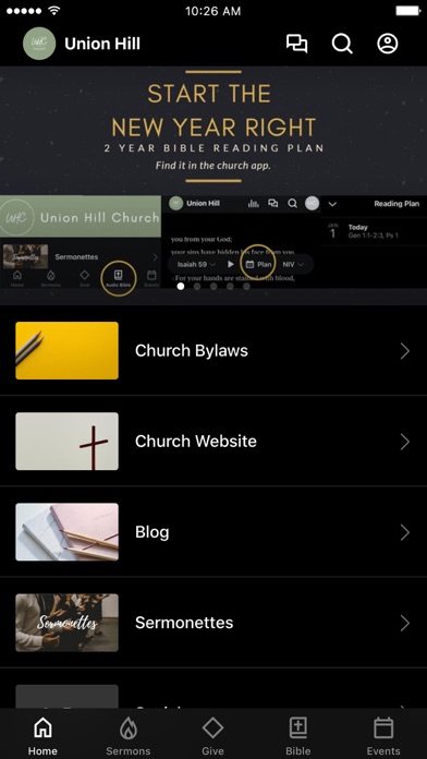 Screenshot #1 pour Union Hill Church