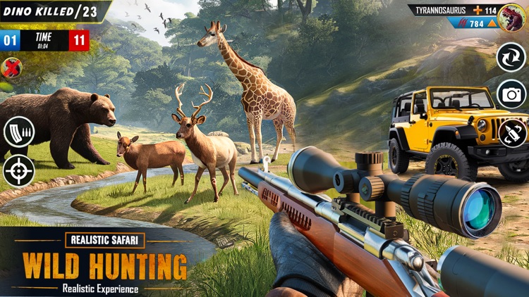 Wild Hunter 3D: Shooting Games screenshot-6