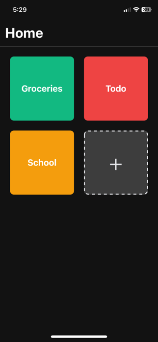 Pebble - Simple to-do list app Screenshot 2 of 3
