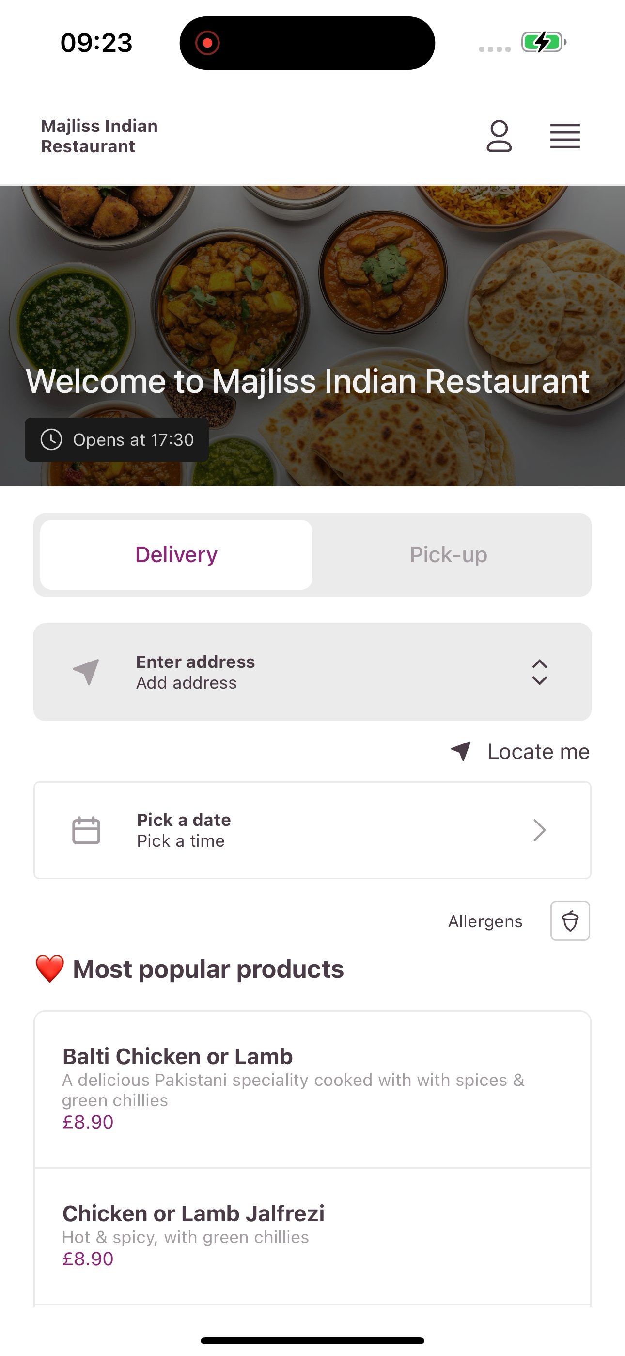Majliss Indian Restaurant screenshot 4