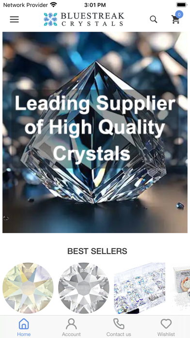 Bluestreak Crystals Screenshot 1 - AppWisp.com Bluestreak Crystals Screenshot 1 - AppWisp.com