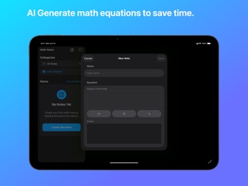 FormuNote iPad screenshot