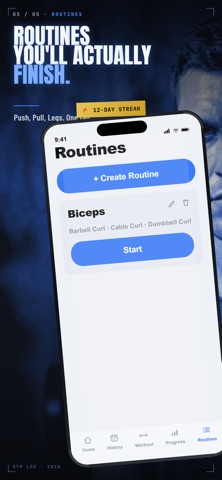 Gym Log: Workout Journal Screenshot 4 of 5