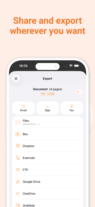 Scanner App: Genius Scan Screenshot 6 of 8
