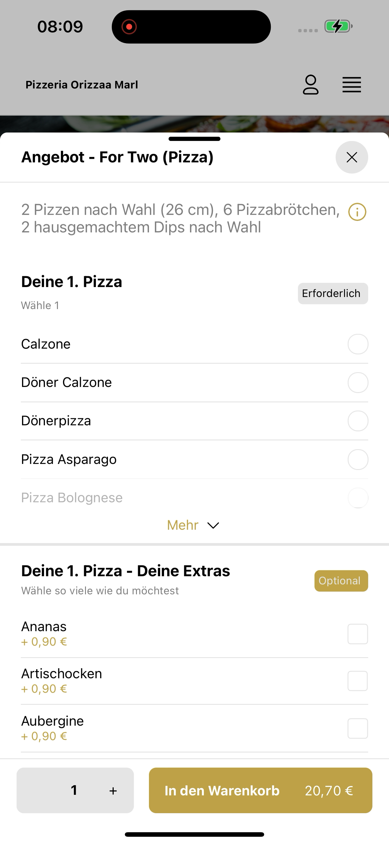 Pizzeria Orizza Marl screenshot 7