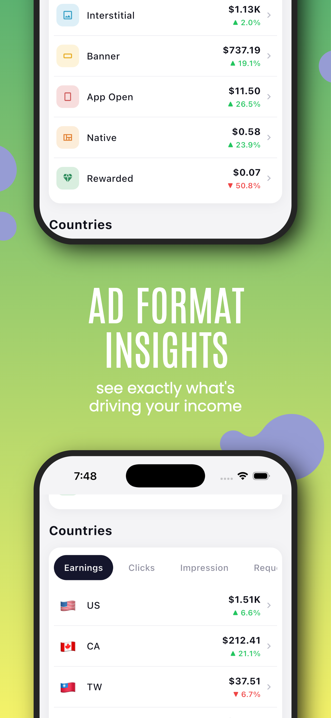 AdRev - AdMob Earnings Tracker