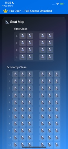 Plane Seat Pro screenshot