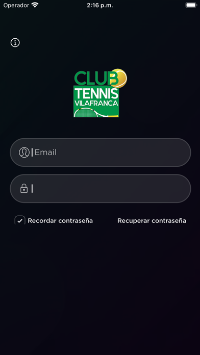 Club Tennis Vilafranca Screenshot