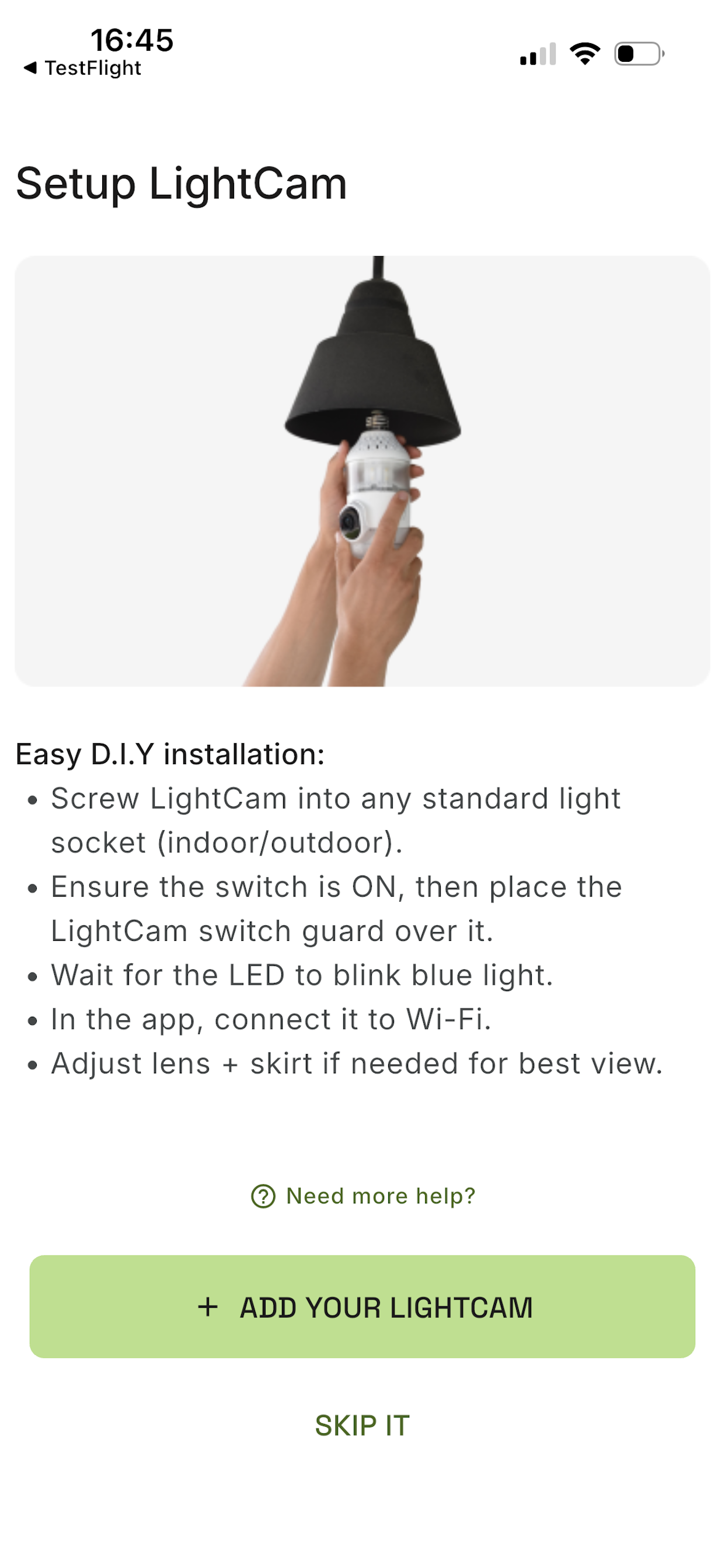 Lightcam App screenshot 3