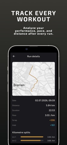 Zero Zone - GPS Game iPhone screenshot