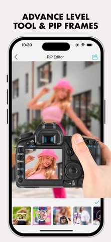 Pip Photo Editor, Stickers screenshot