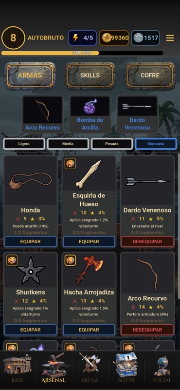 AutoBruto: Gladiadores RPG screenshot 6
