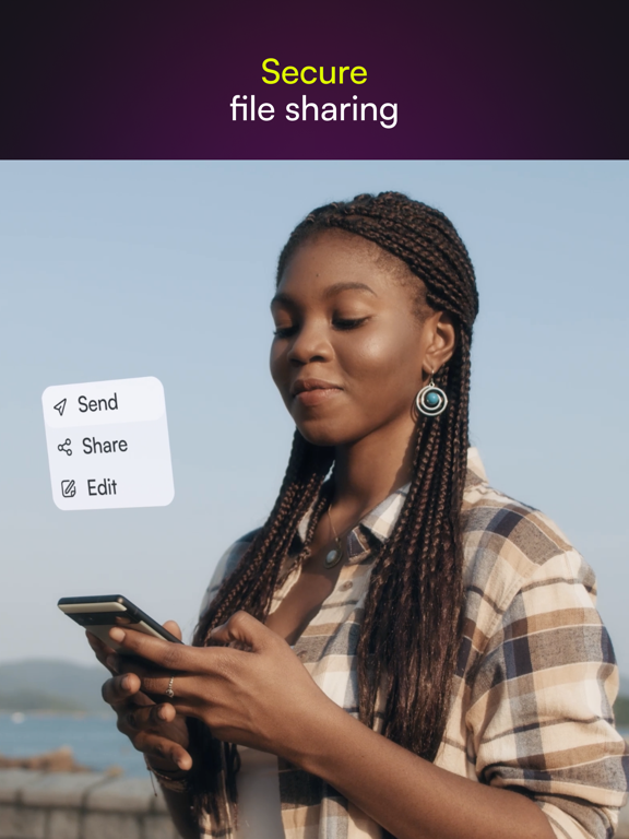 Hivenet: Secure Cloud Storage iPad screenshot 6 - Productivity app