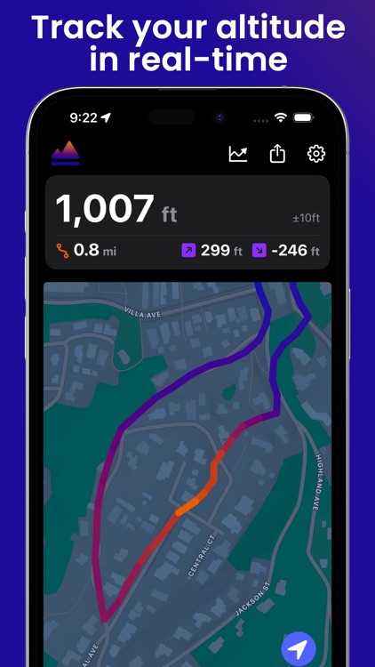 Elevation Tracker: Altitude