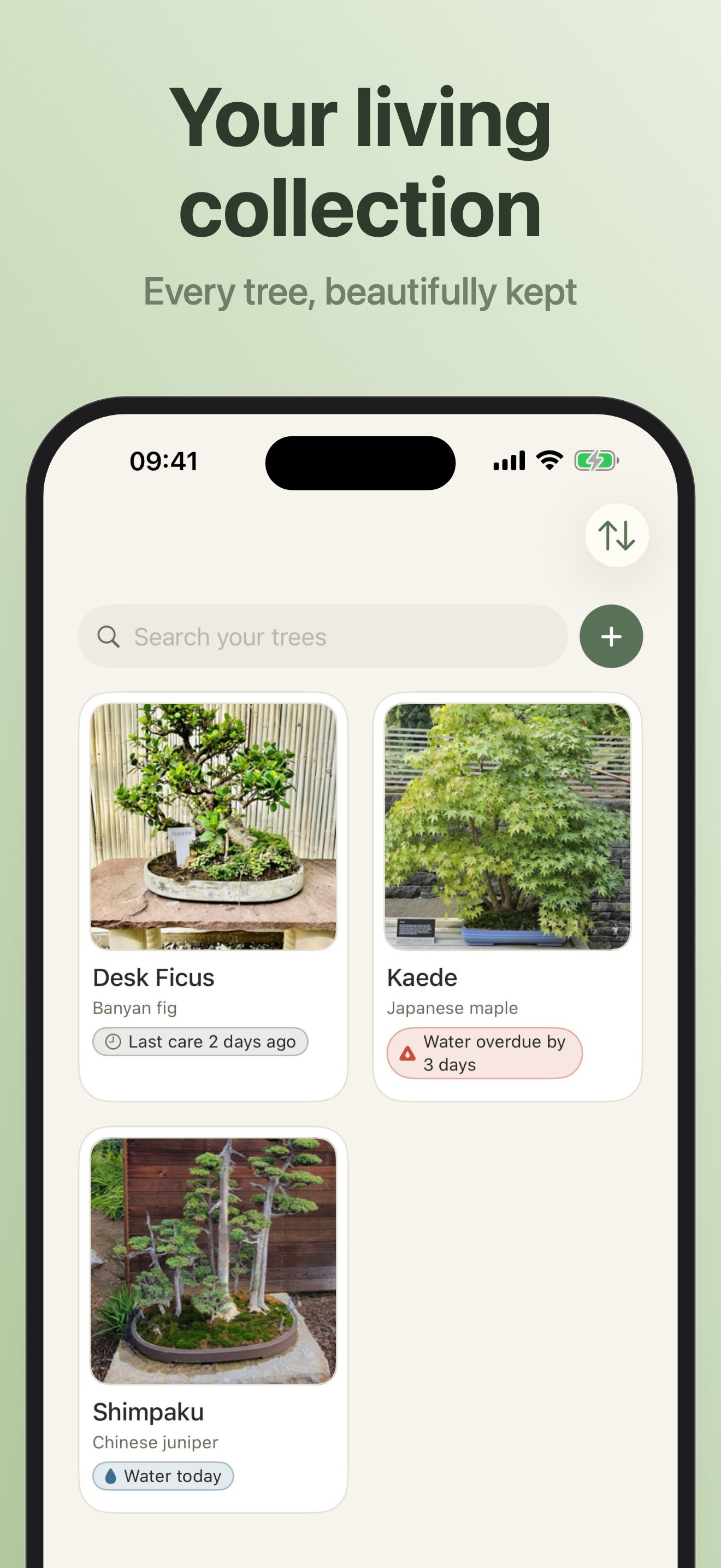 Bonsaiku: Bonsai Care & Log screenshot 2