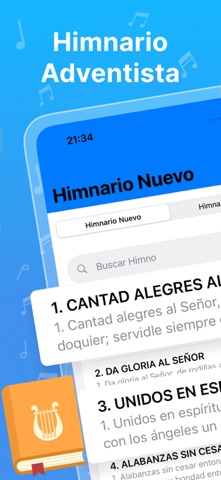 Himnario Nuevo Y Antiguo iPhone screenshot