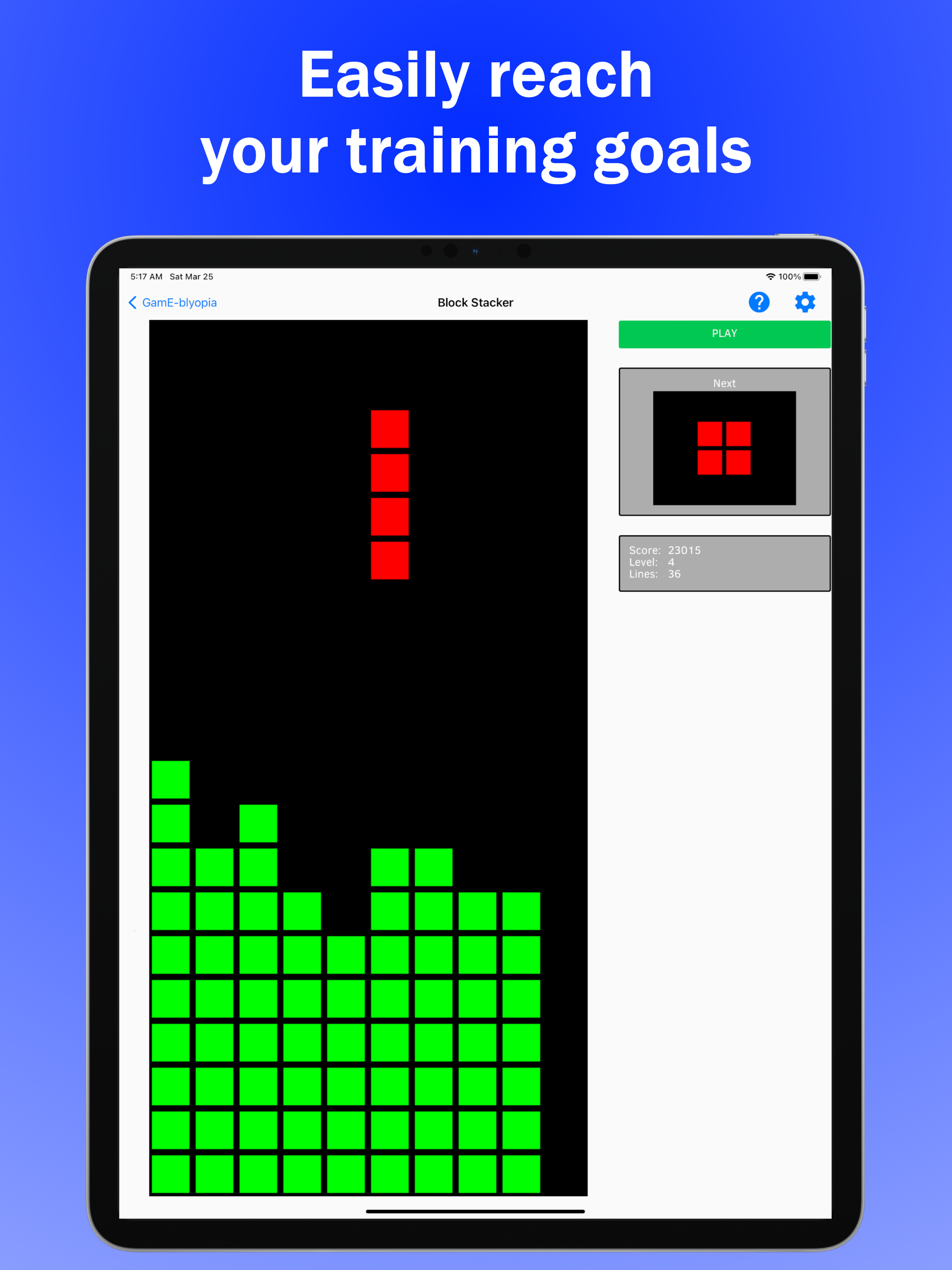 GamE-blyopia - Amblyopia Games screenshot 16