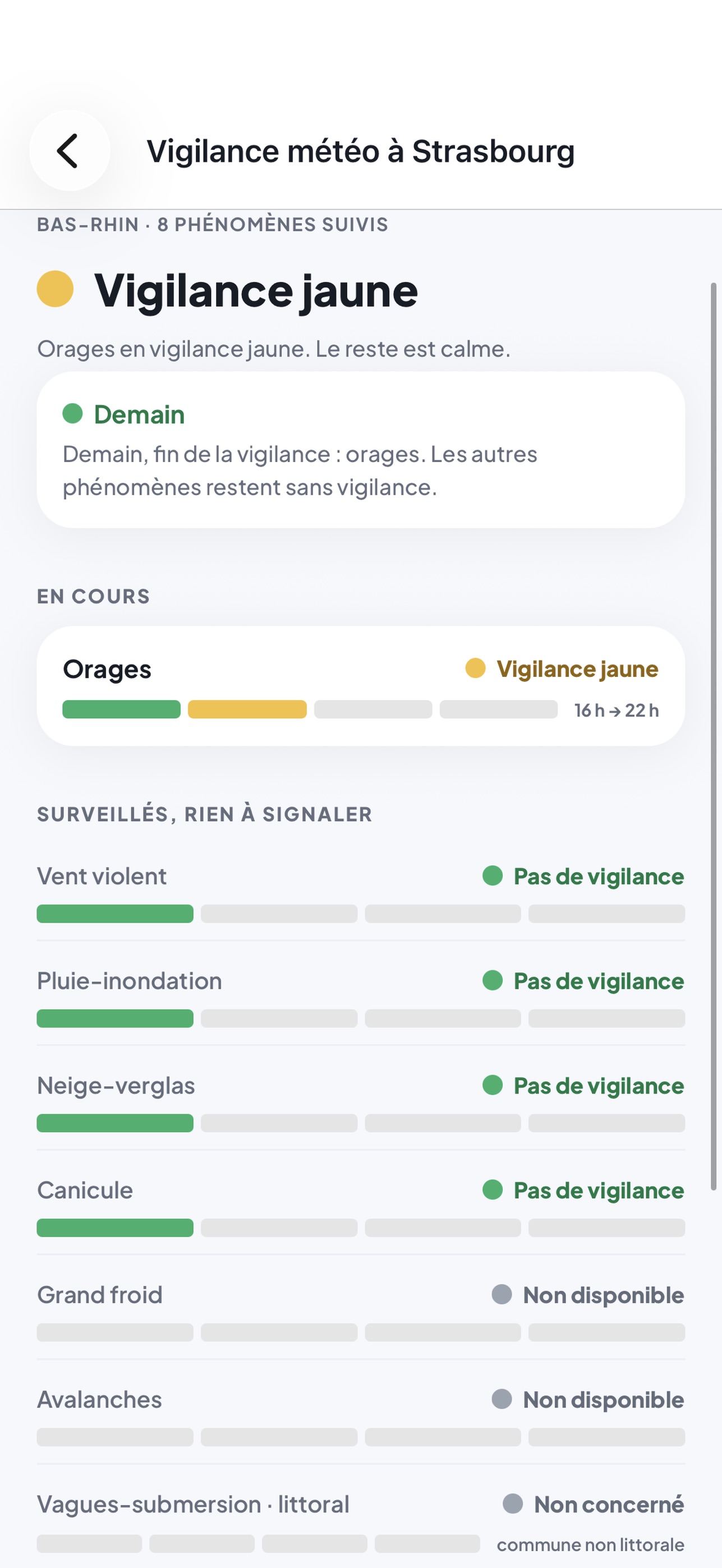 Screenshot 2 of Aléa : risques de ma commune