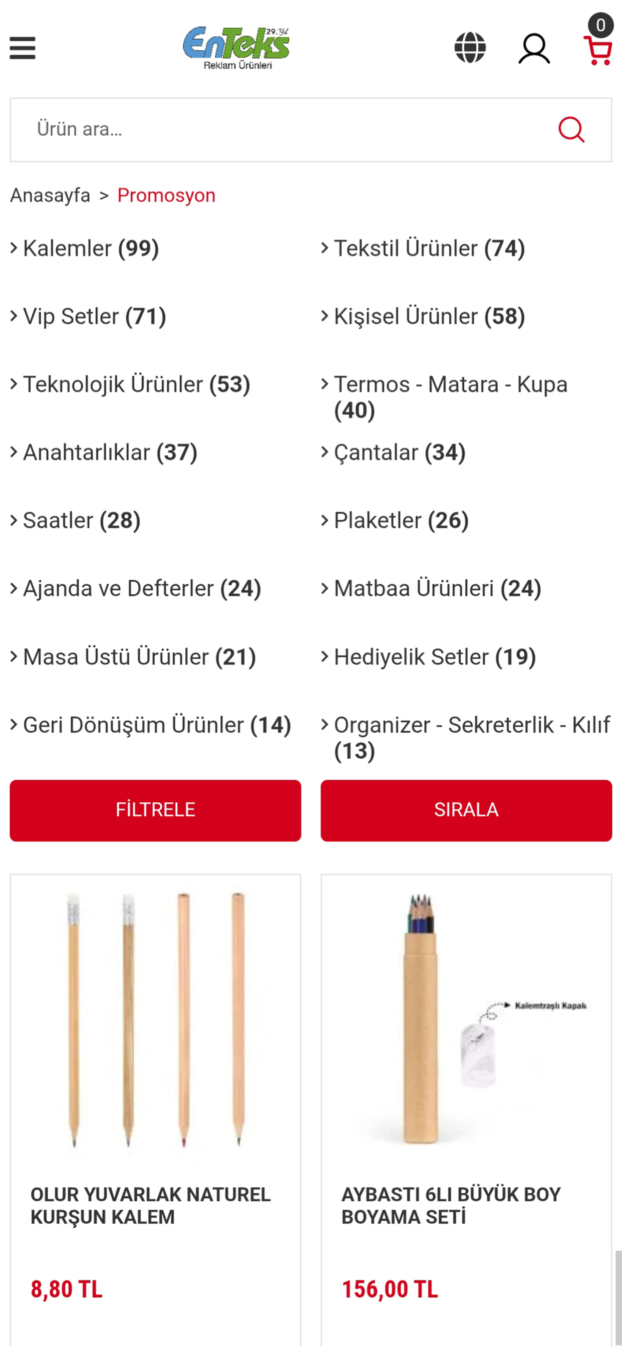 Enteks Reklam Ürünleri screenshot 7