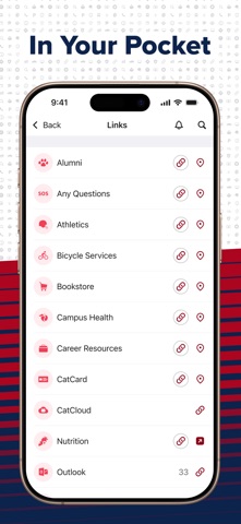 University of Arizona iPhone screenshot