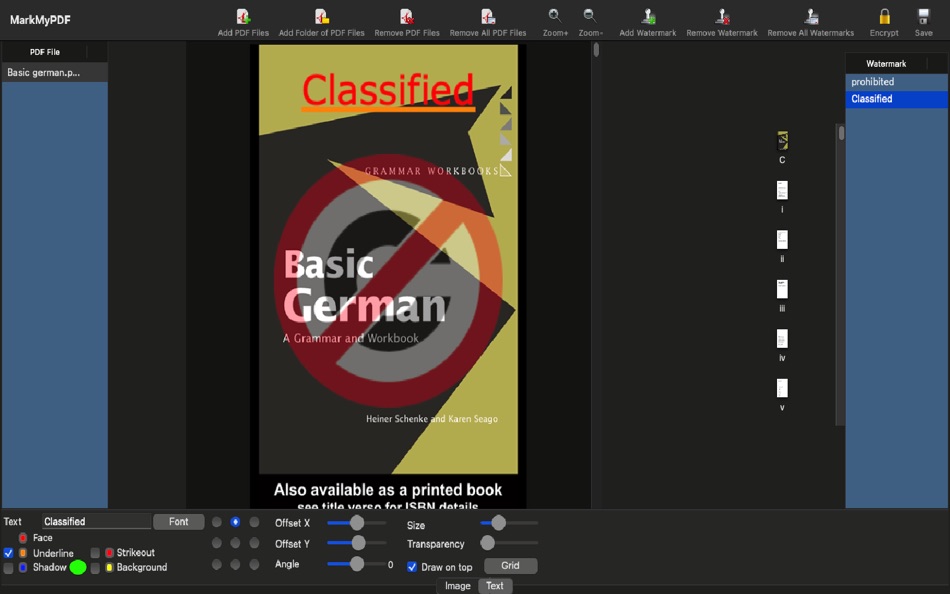 #3. Watermark PDF Batch Pro (macOS) 由: Alessandro Gimenes Ferri
