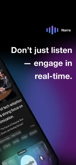 Narra: Conversational News screenshot 2