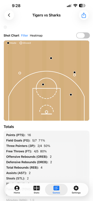 Bballstat Screenshot 6 of 7