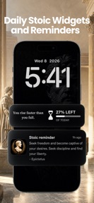 Stoic Widgets: Daily Wisdom screenshot