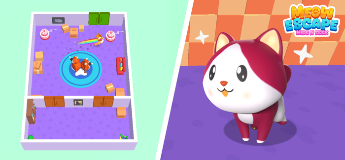 Kitten Escape Hide and seek