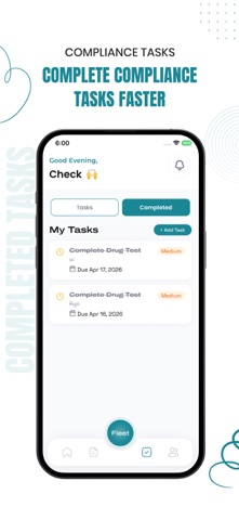 Truck Compliance App iPhone screenshot