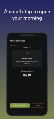 Don't Snooze! - Routine Alarm screenshot