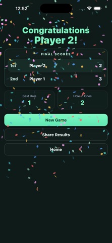 Mini Golf Score Tracker screenshot