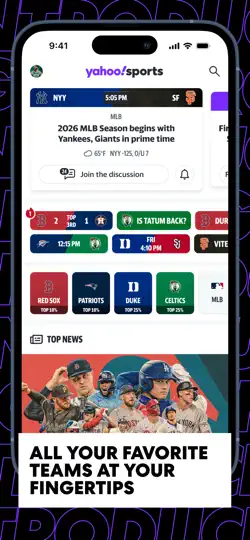 Capture d'écran de Yahoo Sports: Scores And News sur iPhone 1