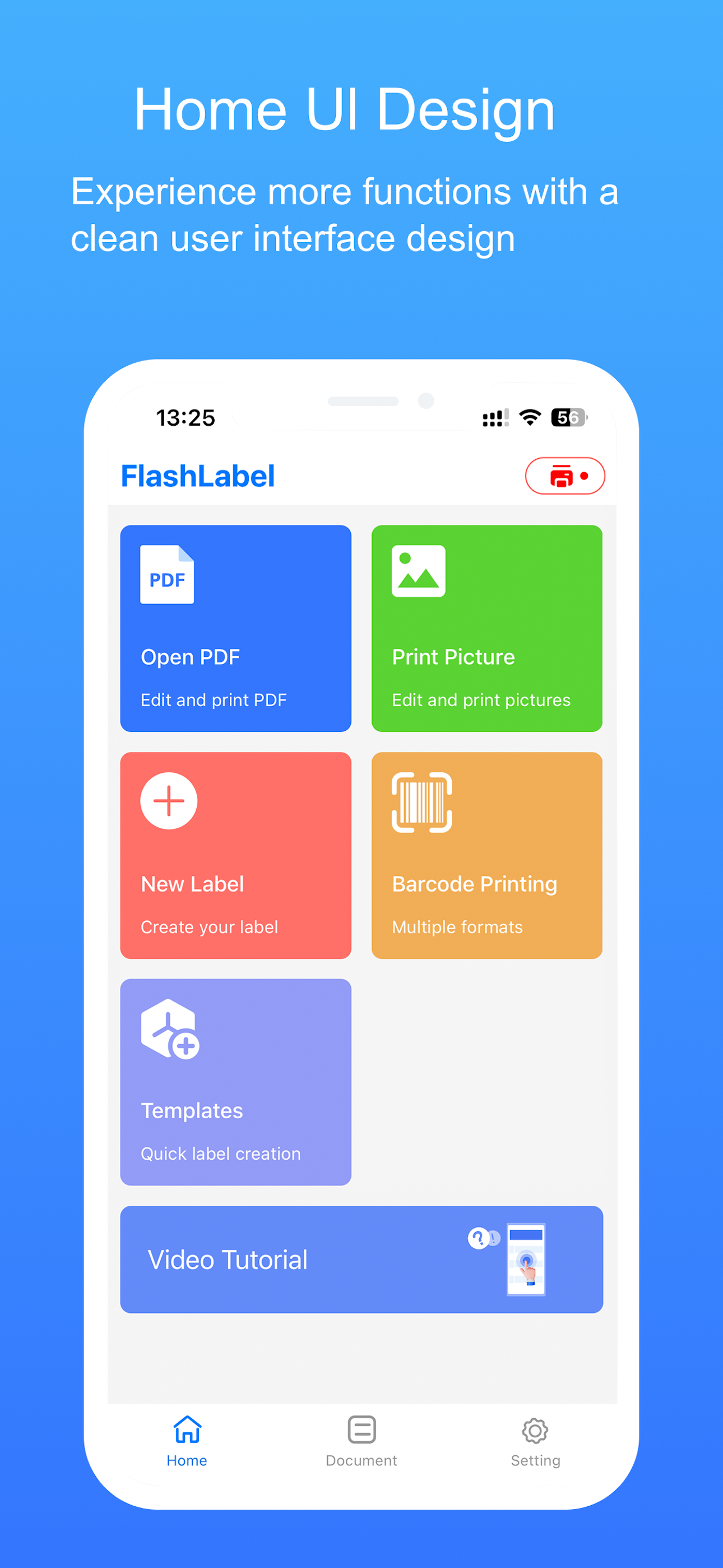 FlashLabel