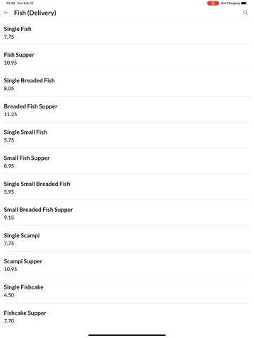 The Steeple Fish & Chips iPad screenshot