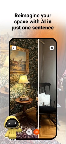 Myty Home: AI Interior Design iPhone screenshot