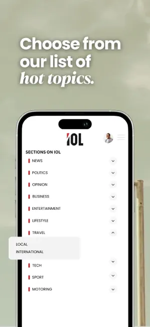 IOL News iPhone screenshot 4