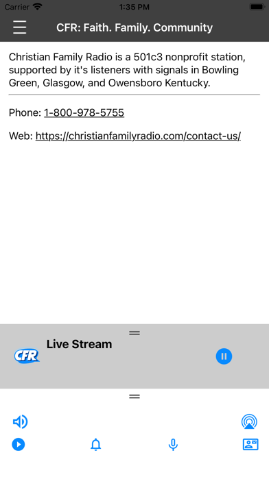 Screenshot #3 pour Christian Family Radio
