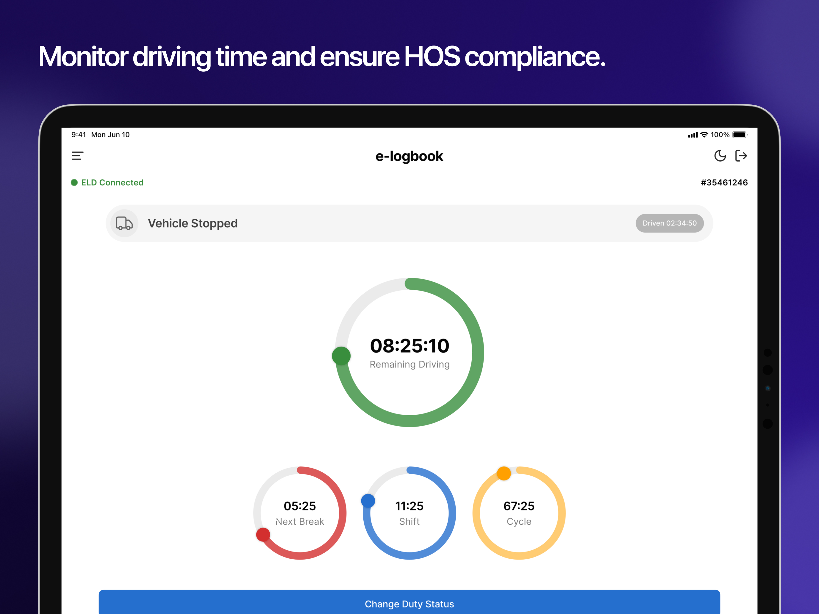 D-ELD: Compliance for Drivers screenshot 13