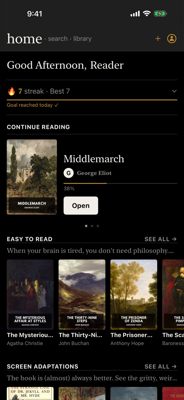 iPhone screenshot