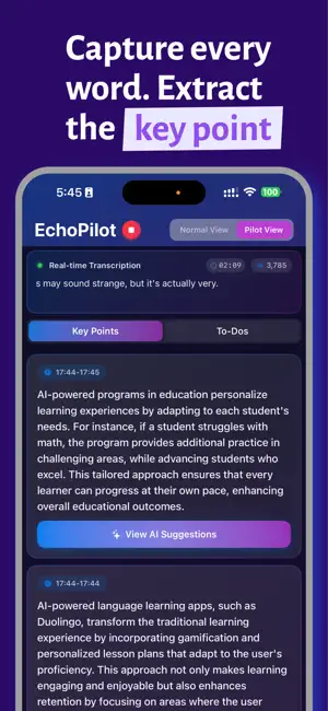 EchoPilot screenshot 3